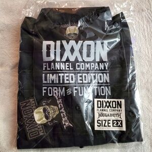Dixxon Megadeth Flannel